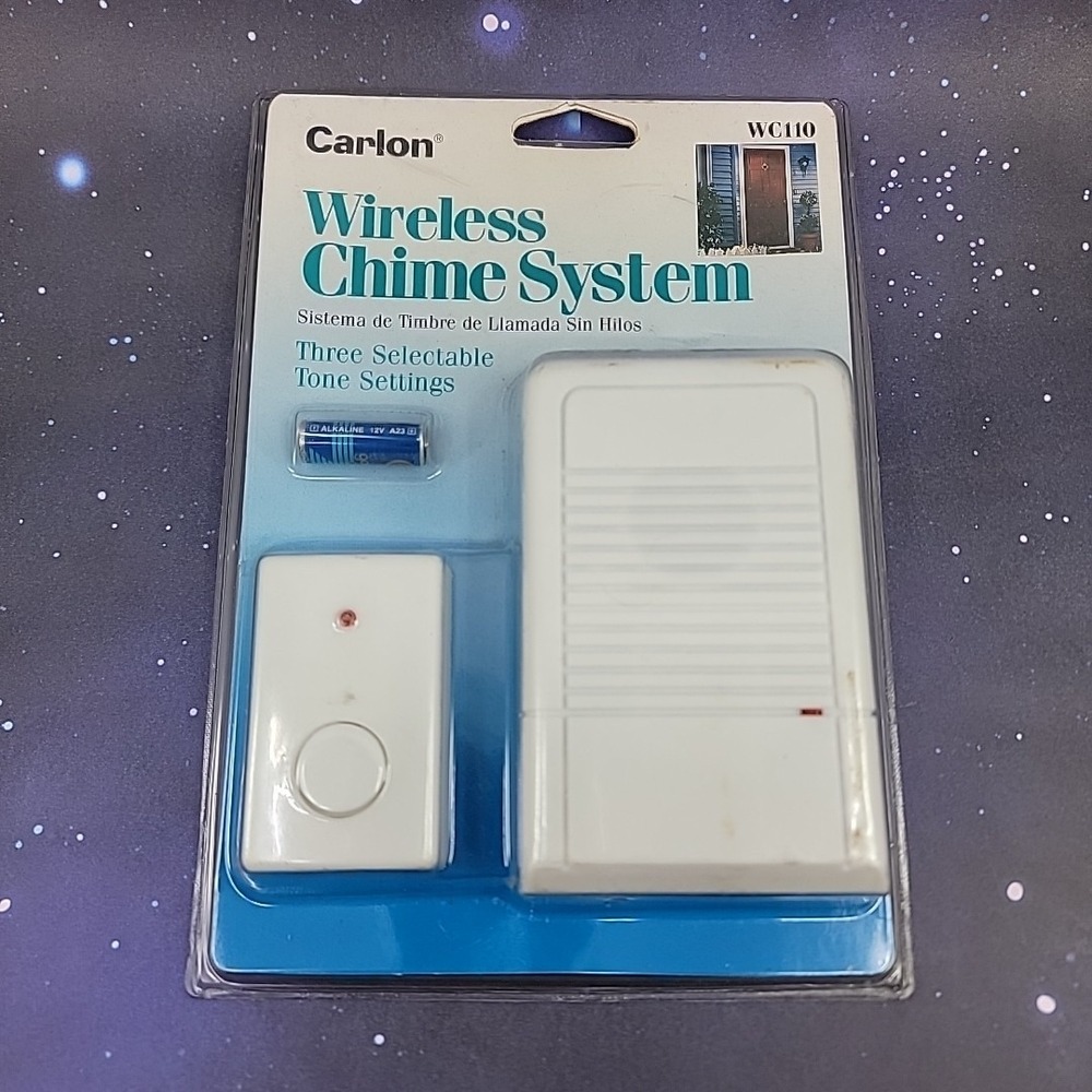 Carlon Wireless Chime System‎ WC110 Three Selectable Tone Settings NEW IN PACK